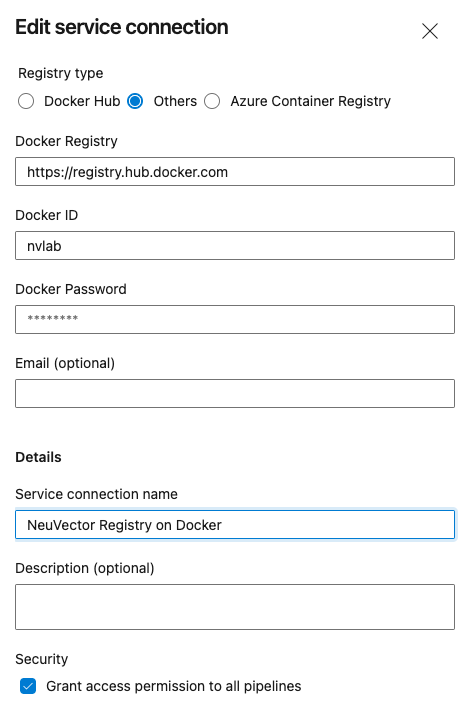 NeuVector vulnerability report in build summary